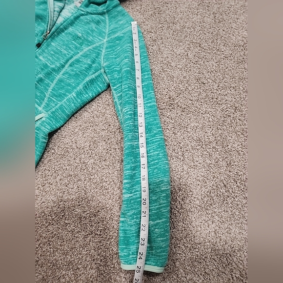 The North Face Womens M Sea Foam Green 100% Polyester Hooded Full Zip Jacket - Picture 9 of 12